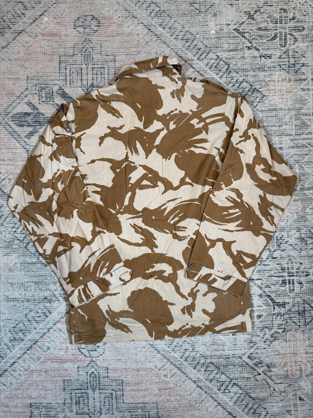 Vintage Desert Camo Union Jack Flag Jacket (XL)