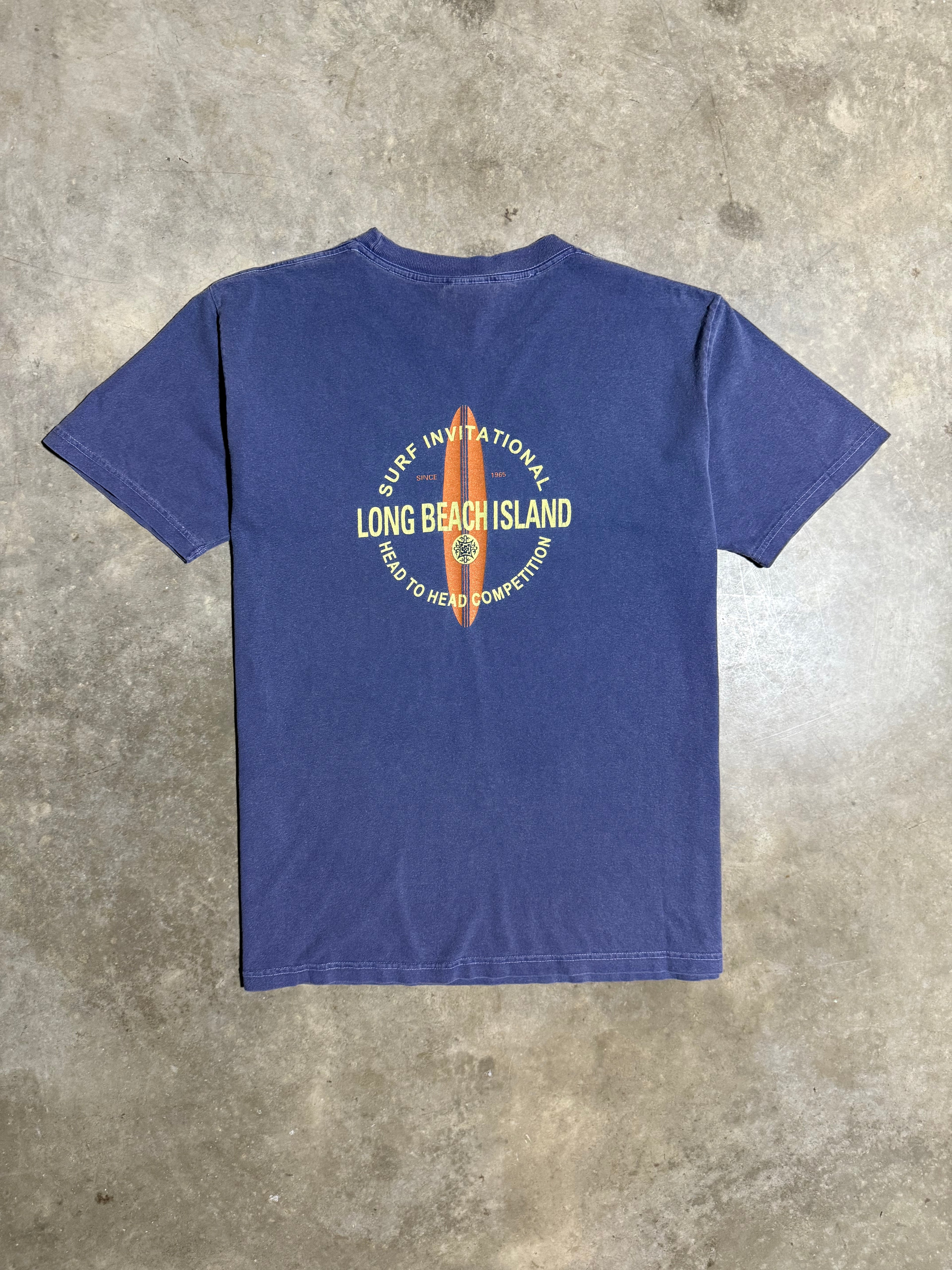 Y2K Long Beach Island Double Sided Shirt (L)