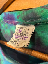 Load image into Gallery viewer, Vintage 1995 Not Fade Away Weed Tie Dye Shirt (L)
