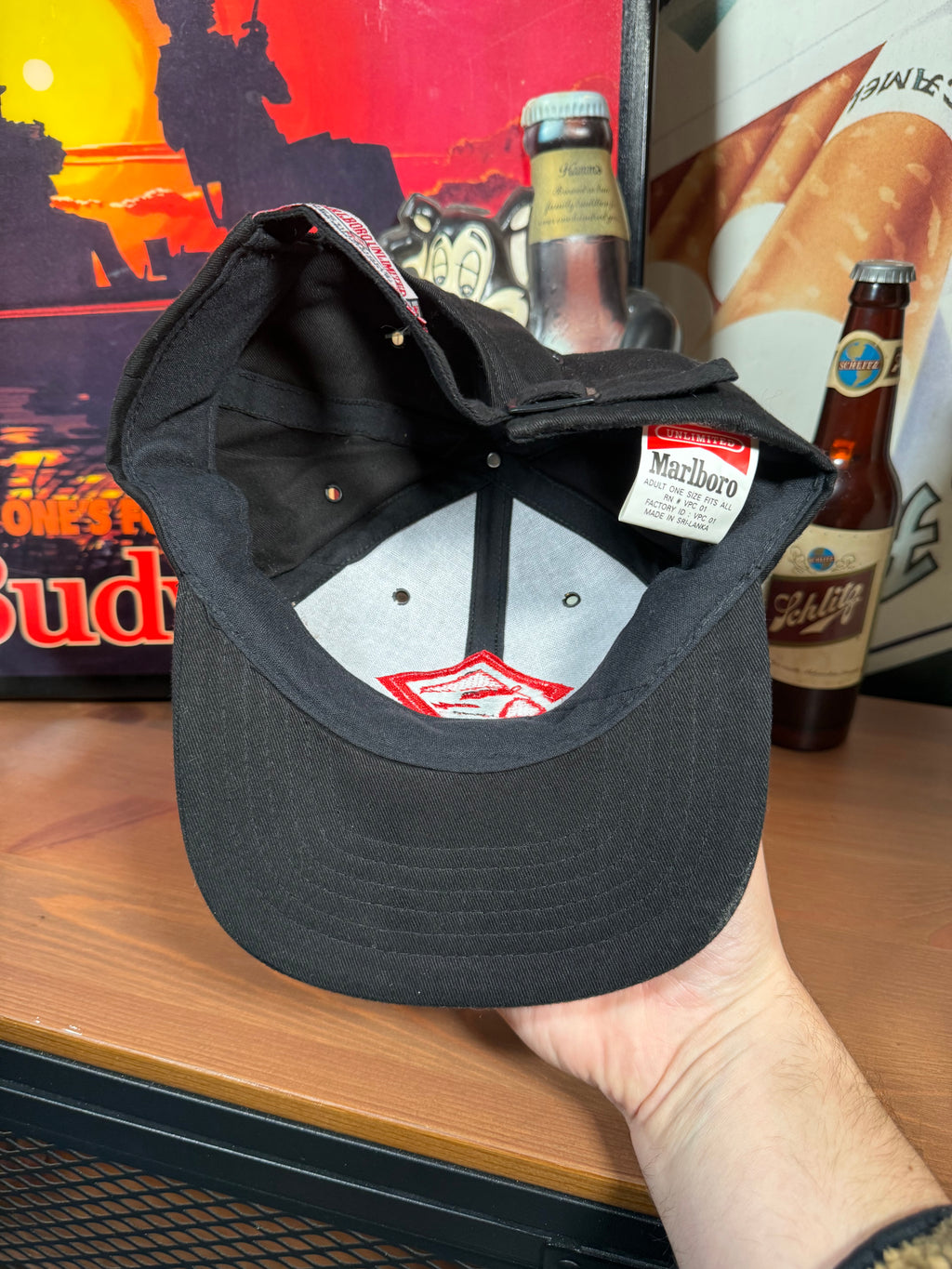 Vintage Unworn Marlboro Gear Train Hat