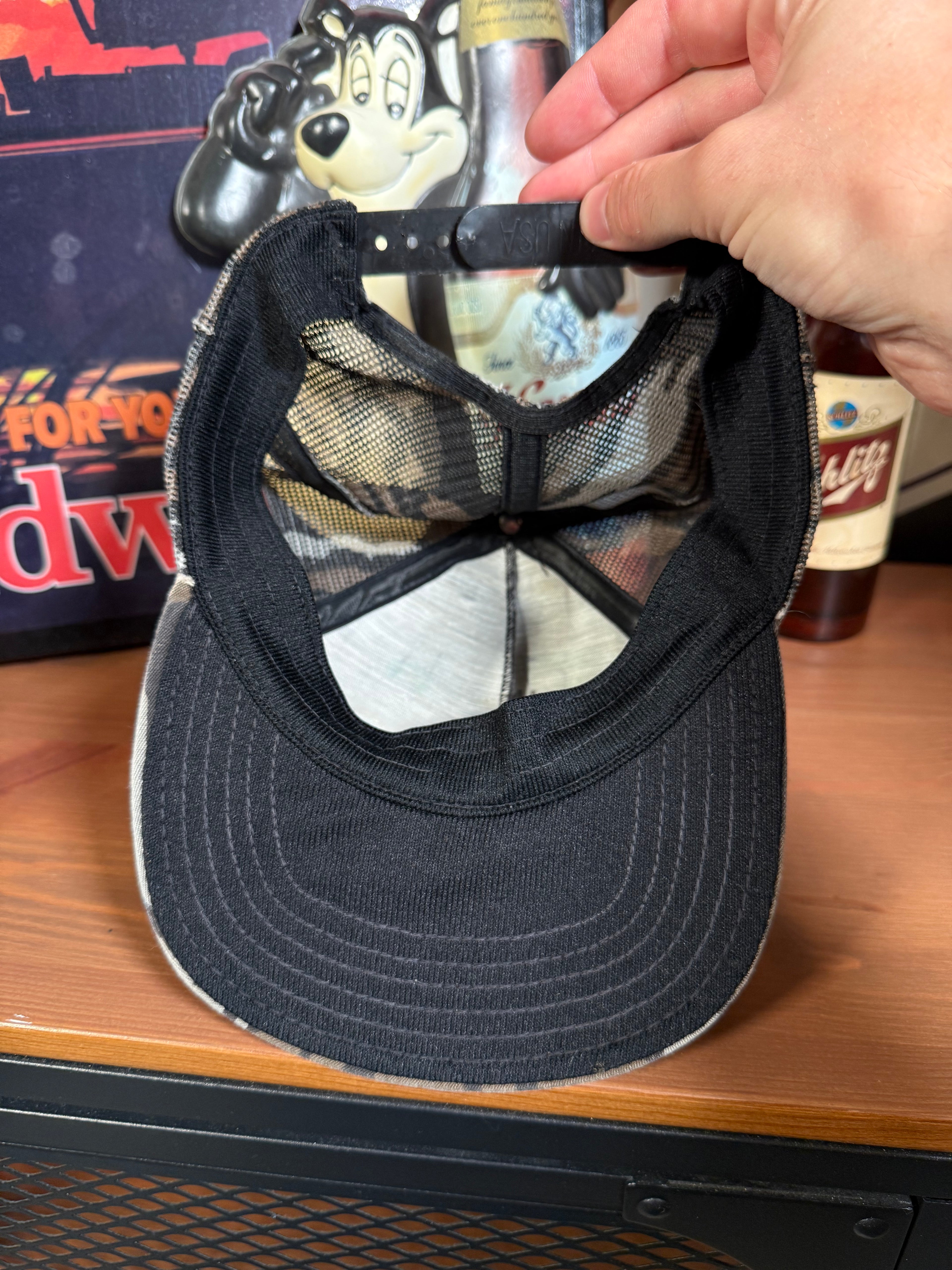 Vintage 80s Camo Trucker Hat