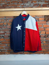 Load image into Gallery viewer, Vintage Texas Button Down Western Shirt (L)
