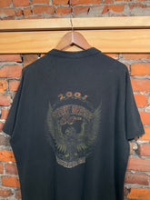 Load image into Gallery viewer, Vintage 2001 Sink Your Claws Into Something Good Bike Week Shirt (XL)
