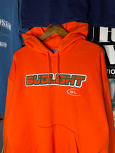 Load image into Gallery viewer, Early 2000s Orange Bud Light Champion Hoodie (XL)
