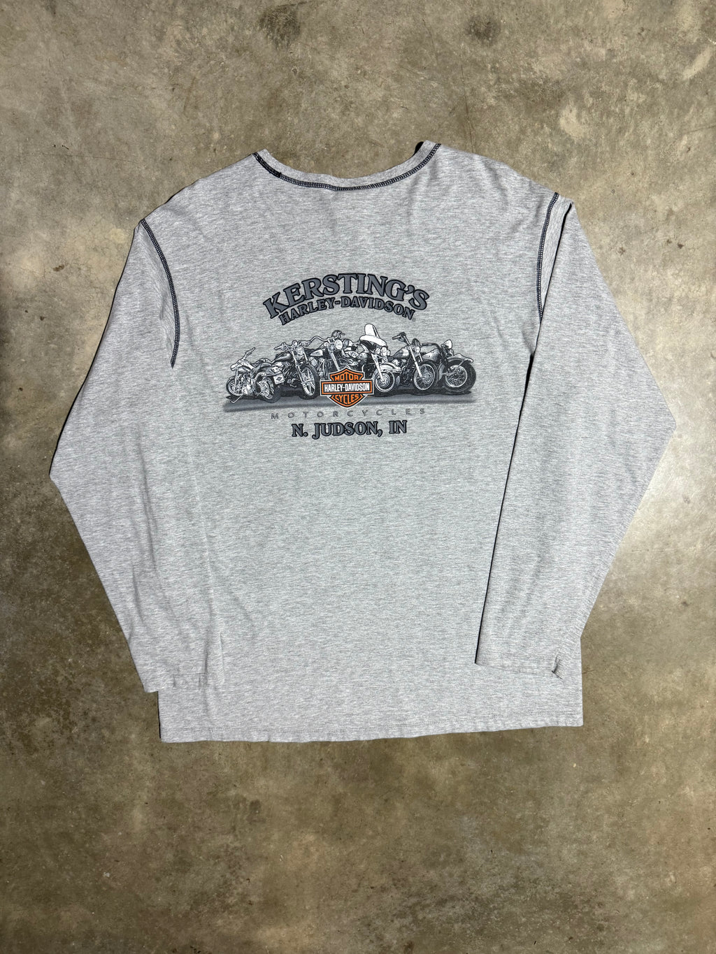Harley Davidson #1 Grey Longsleeve (XL)