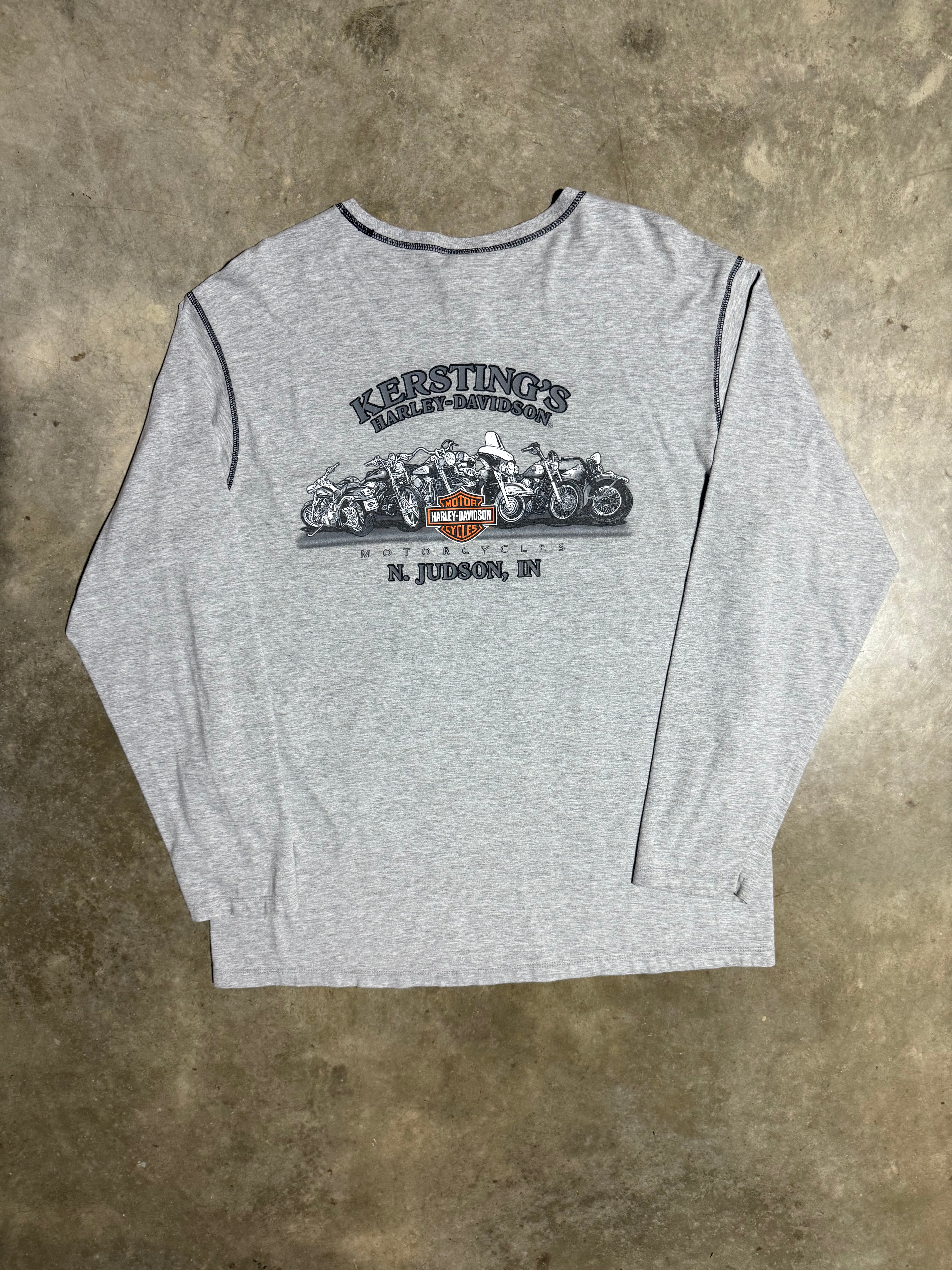 Harley Davidson #1 Grey Longsleeve (XL)