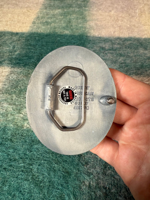 2007 Luchador Mask Belt Buckle