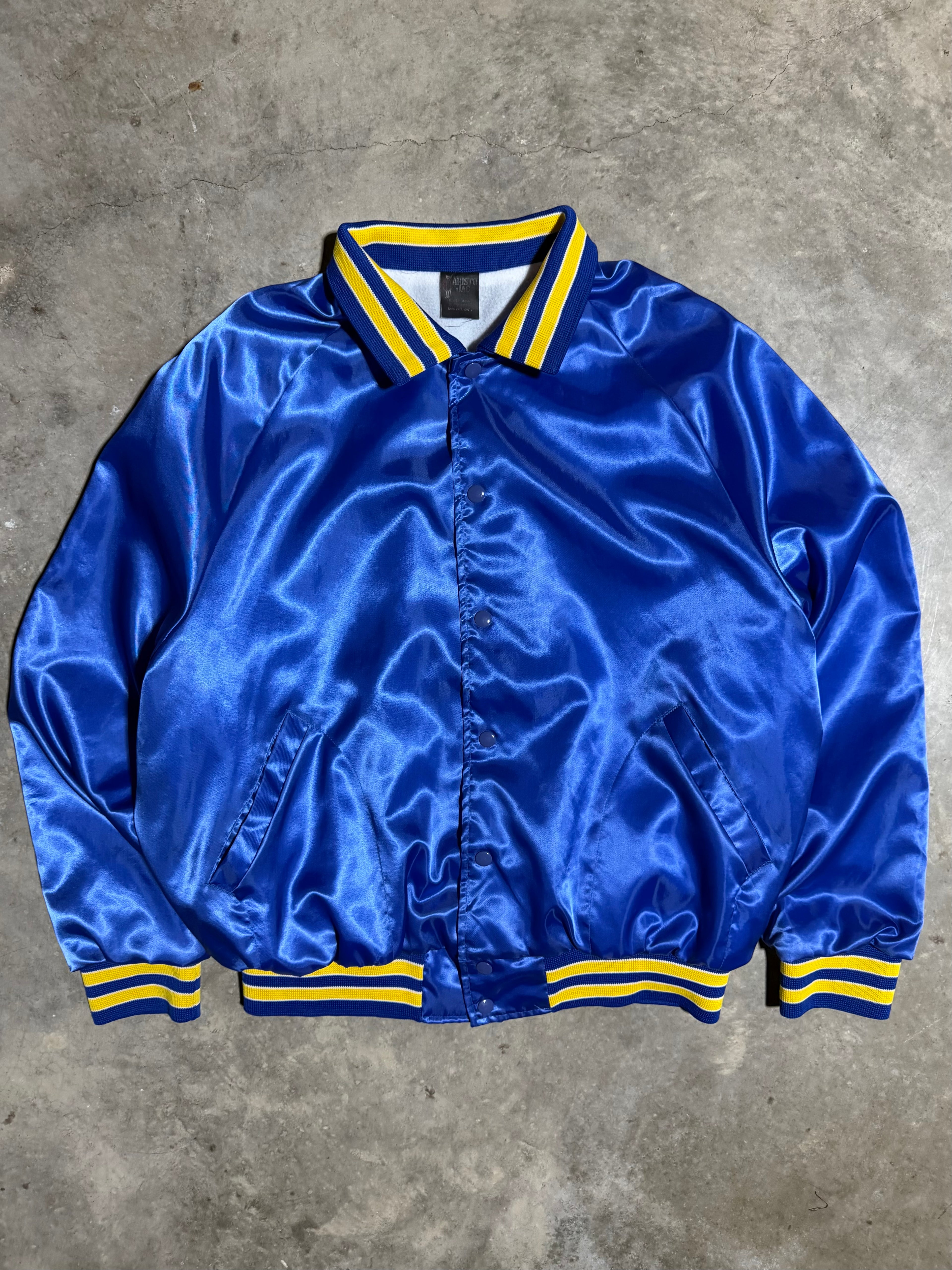 Vintage 80s Longbranch Satin Jacket (XL)