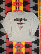 Load image into Gallery viewer, Vintage Canadian Drinking Team Longsleeve (L/XL)
