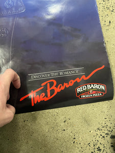 Vintage Red Baron Frozen Pizza Double Sided Poster (2ftx3ft)