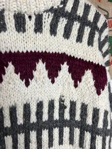 Vintage 100% Wool Heavyweight Knit Sweater (L)
