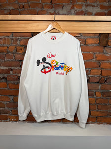 Vintage 90s Disney World Crewneck (XL)