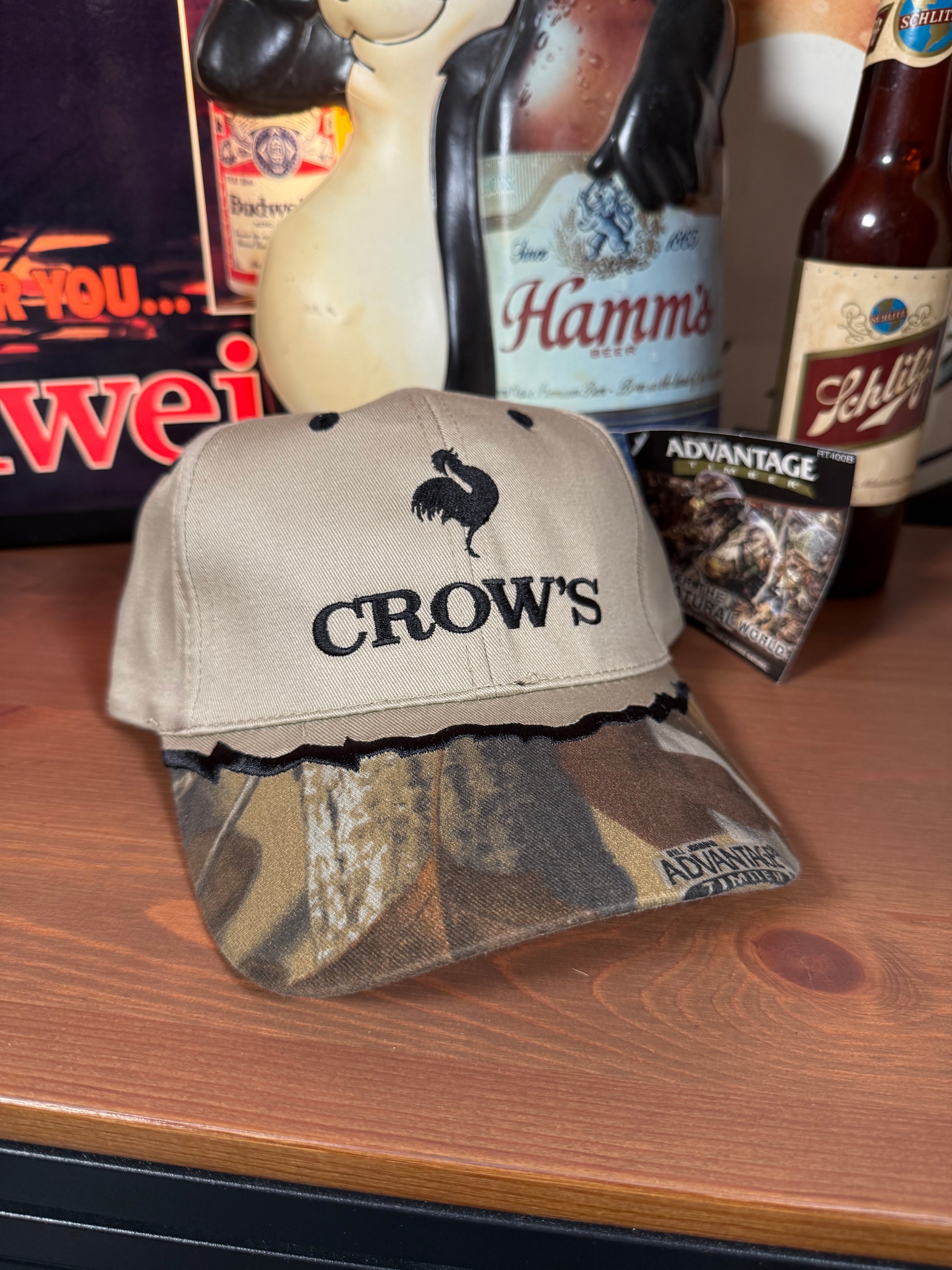 Vintage Crows Seed Camo K Products Hat