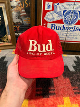 Load image into Gallery viewer, Vintage Budweiser Kit of Beers Trucker Hat
