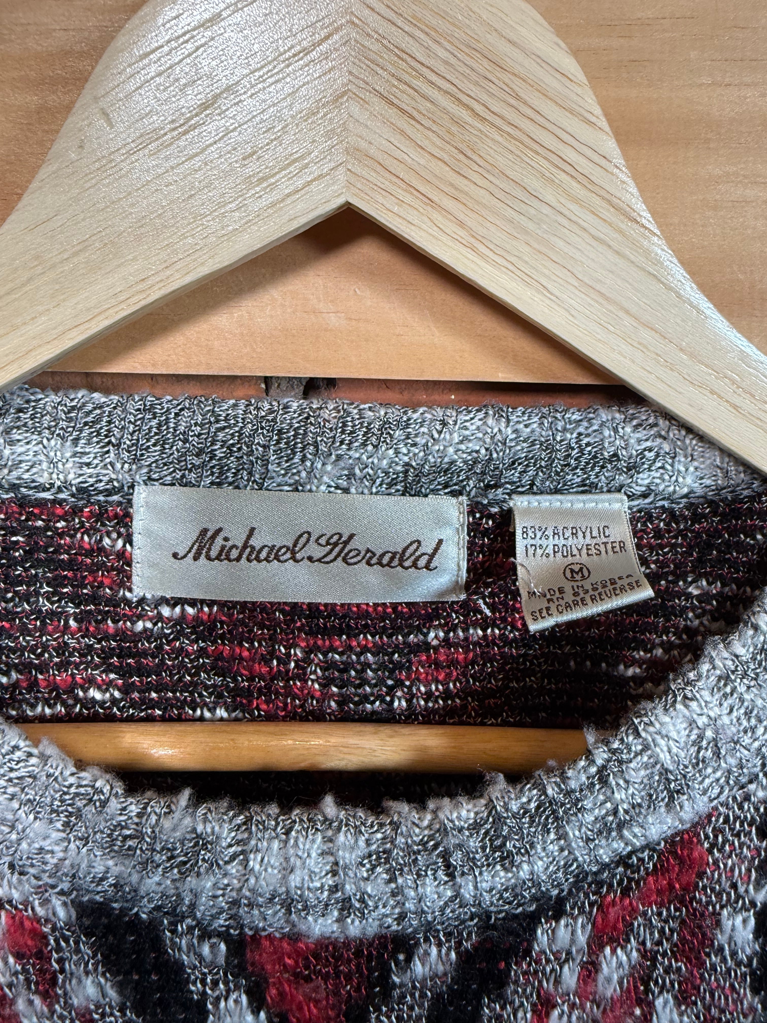 Vintage Michael Gerald Multicolor Sweater (M)