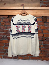 Load image into Gallery viewer, Vintage 70s JC Penney Pattern Knit Sweater (M)
