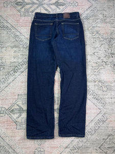 2000s Lee Dungarees Dark Wash Jeans (34x34)