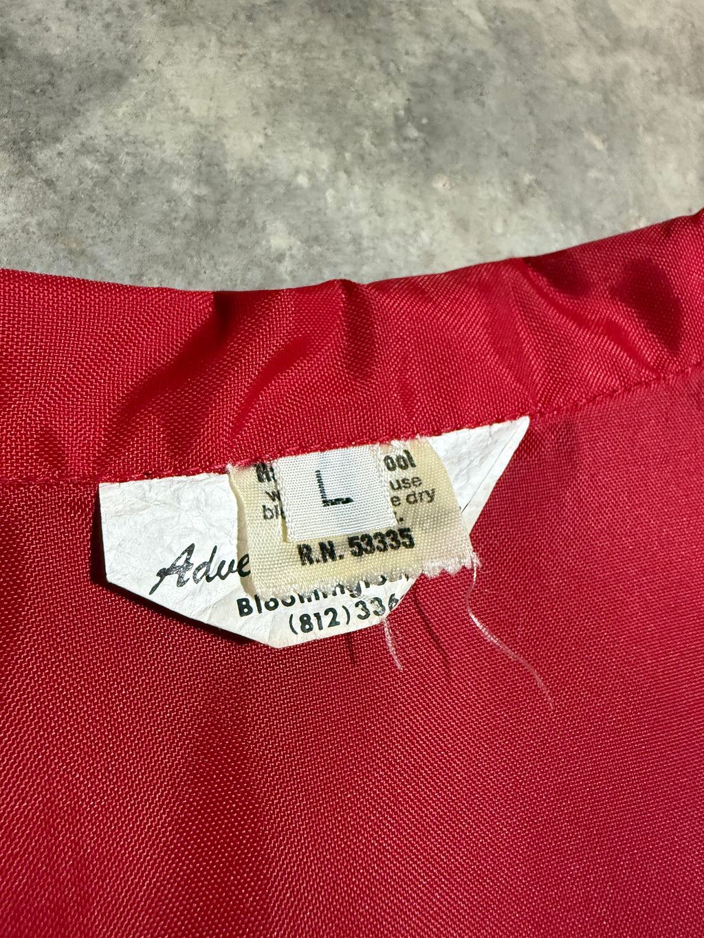 Vintage 70s ASC Patch Windbreaker (L)