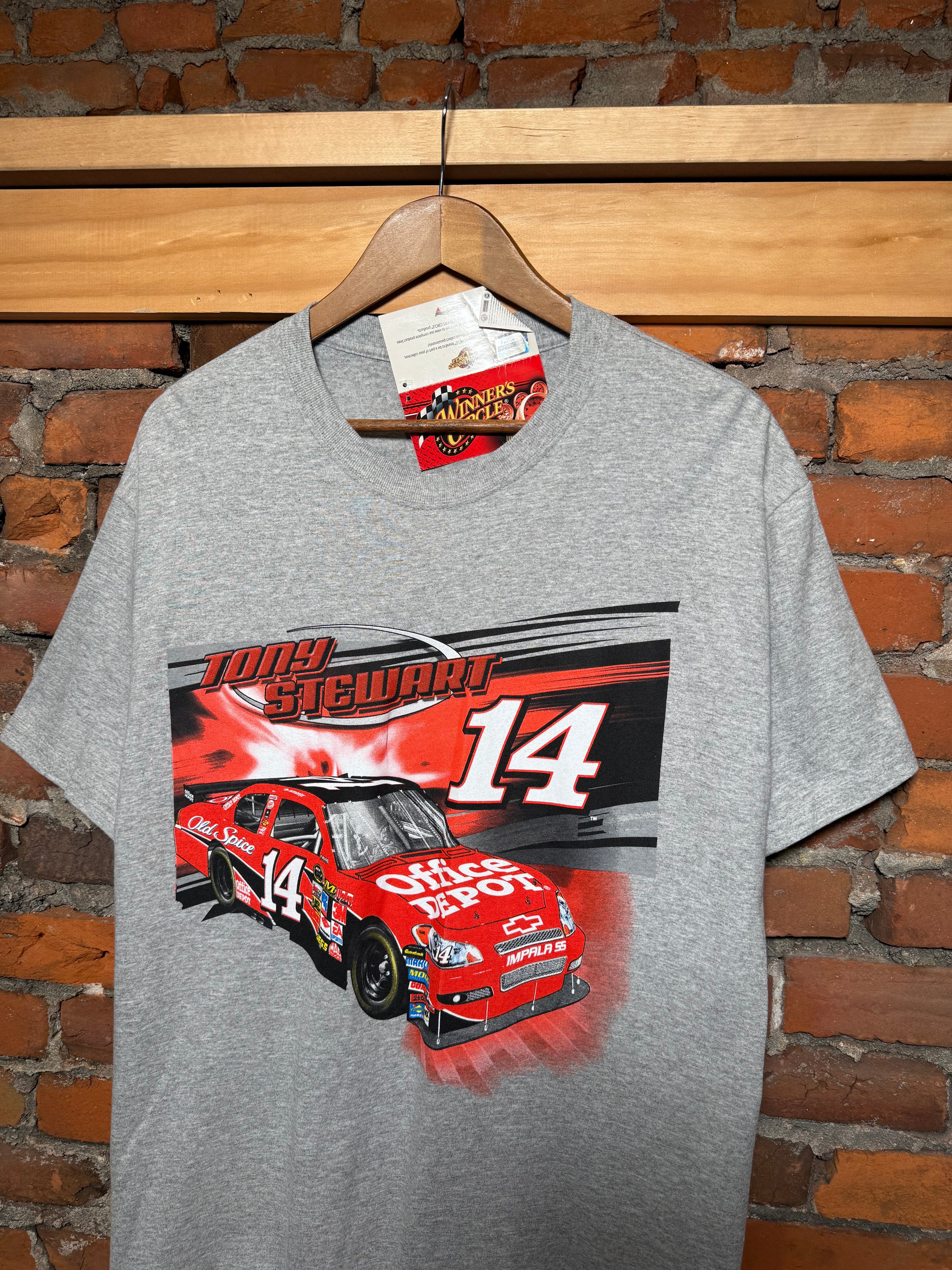Vintage 2000s Tony Stewart Unworn Nascar Tee (L)