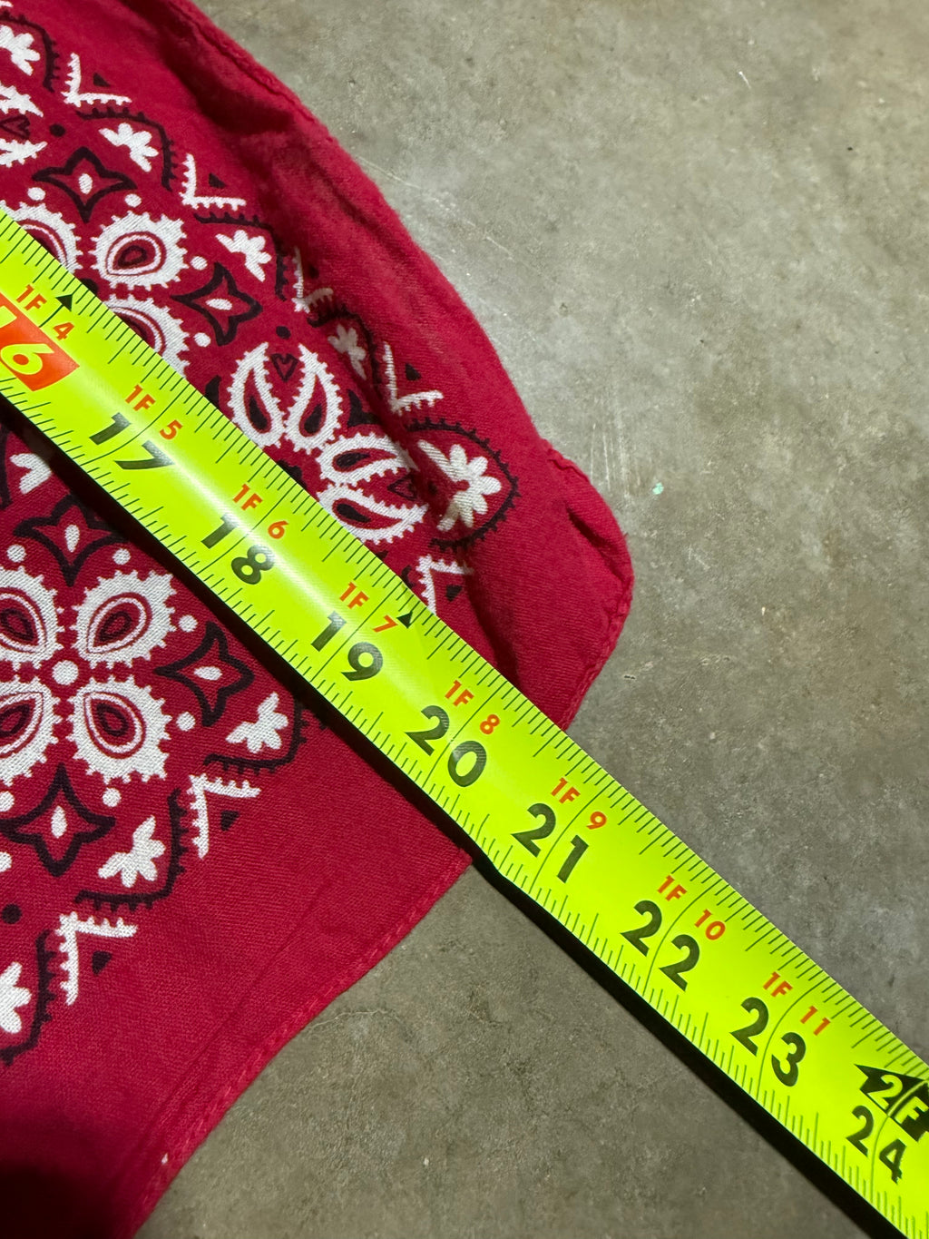 Lot of 2 Vintage Bandanas Osh Kosh and Red