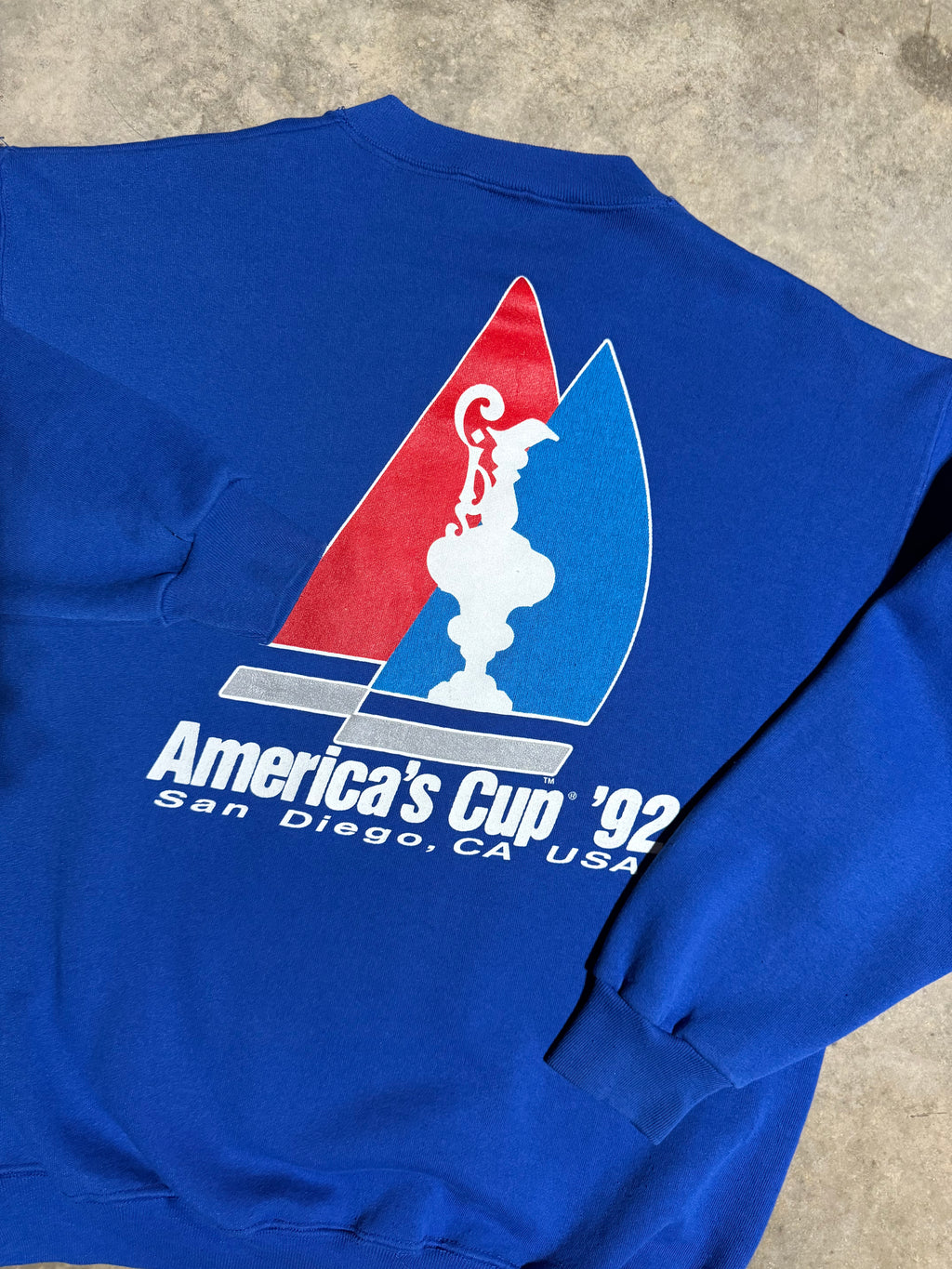 Vintage 1992 Americas Cup Racing Crewneck (M/L)