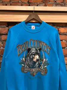 Vintage 90s Bear Country Yellowstone Park Crewneck (M)