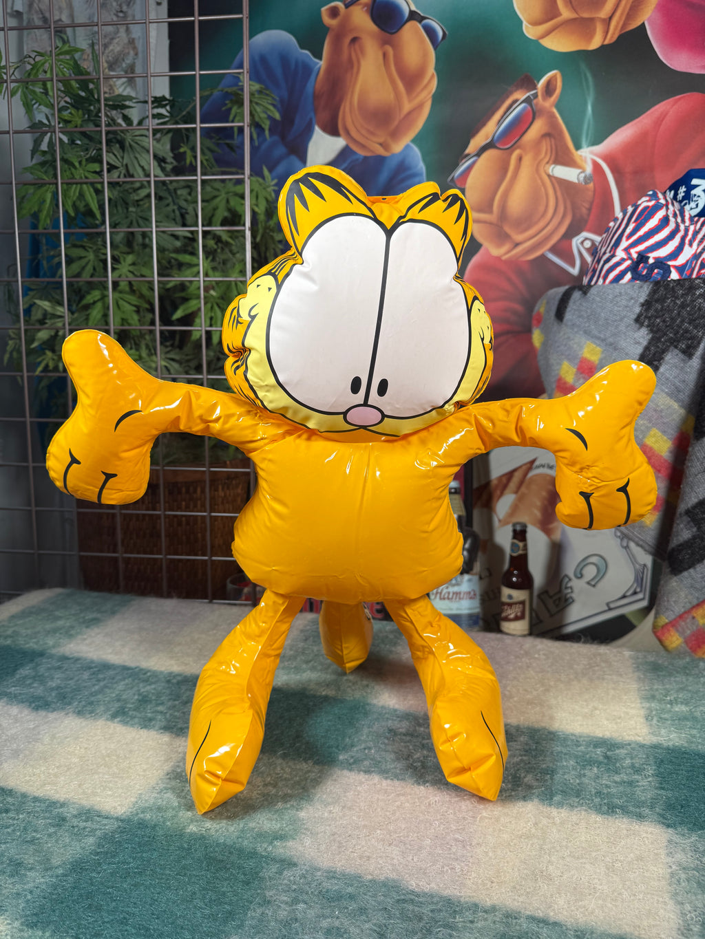 Vintage 2002 Garfield Inflatable