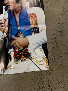 Vintage 70s Elvis White Outfit Poster(17.5x23.5inch)
