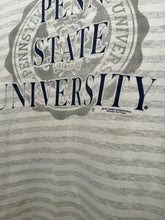 Load image into Gallery viewer, Vintage 90s Penn State Striped T-Shirt (XL)
