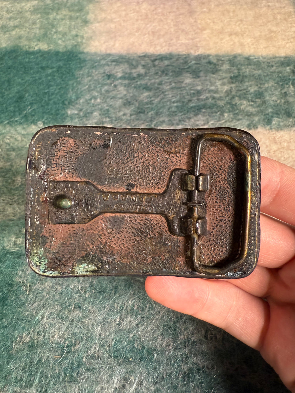 Vintage Fish Sparkly Belt Buckle