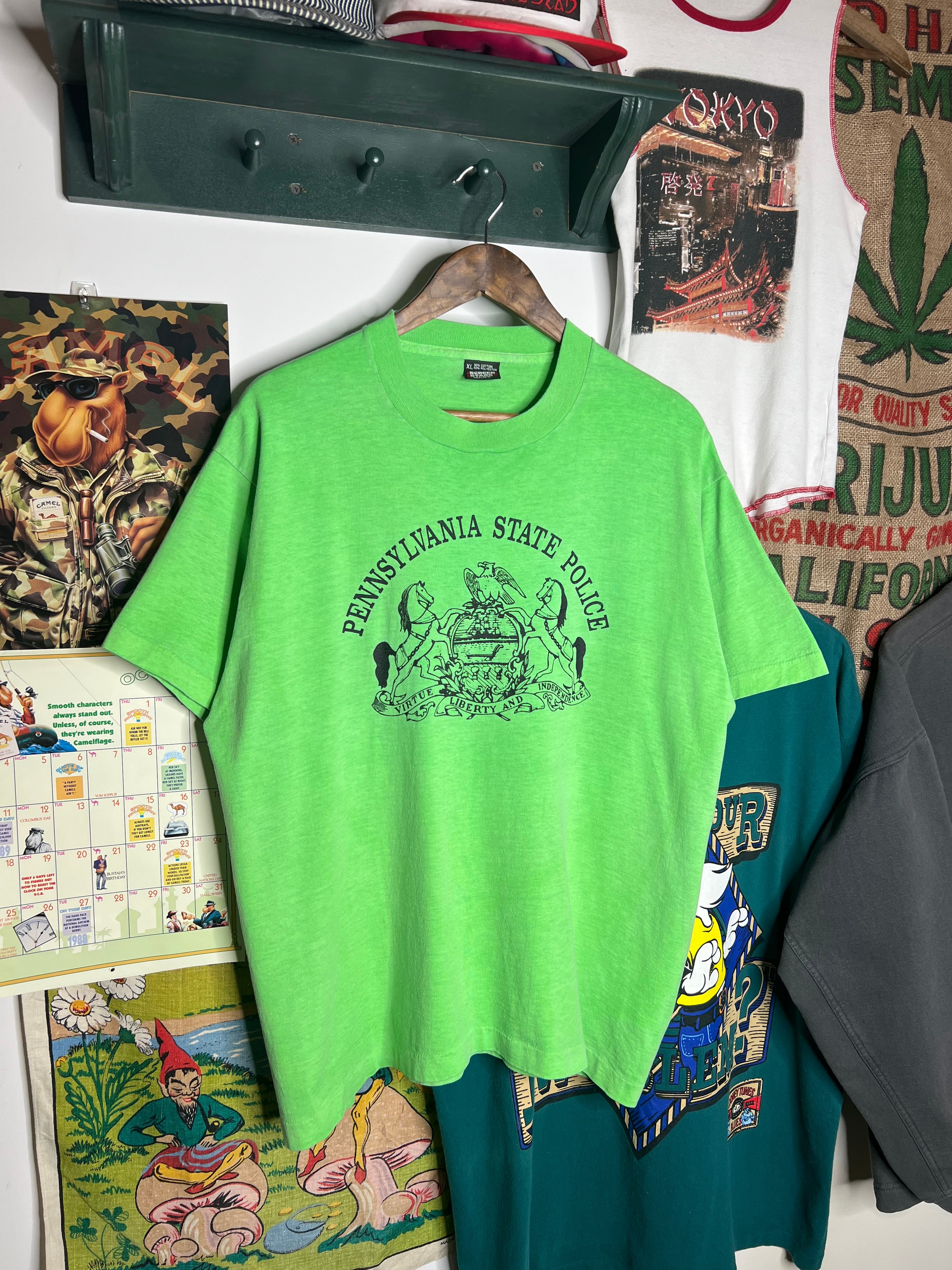 Vintage 90s PA State Police Tee (XL)