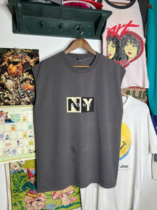 Vintage Soho New York City Cutoff Shirt (XL)