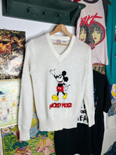 Load image into Gallery viewer, Vintage 80s Mickey Mouse Knit Sweater (WL)

