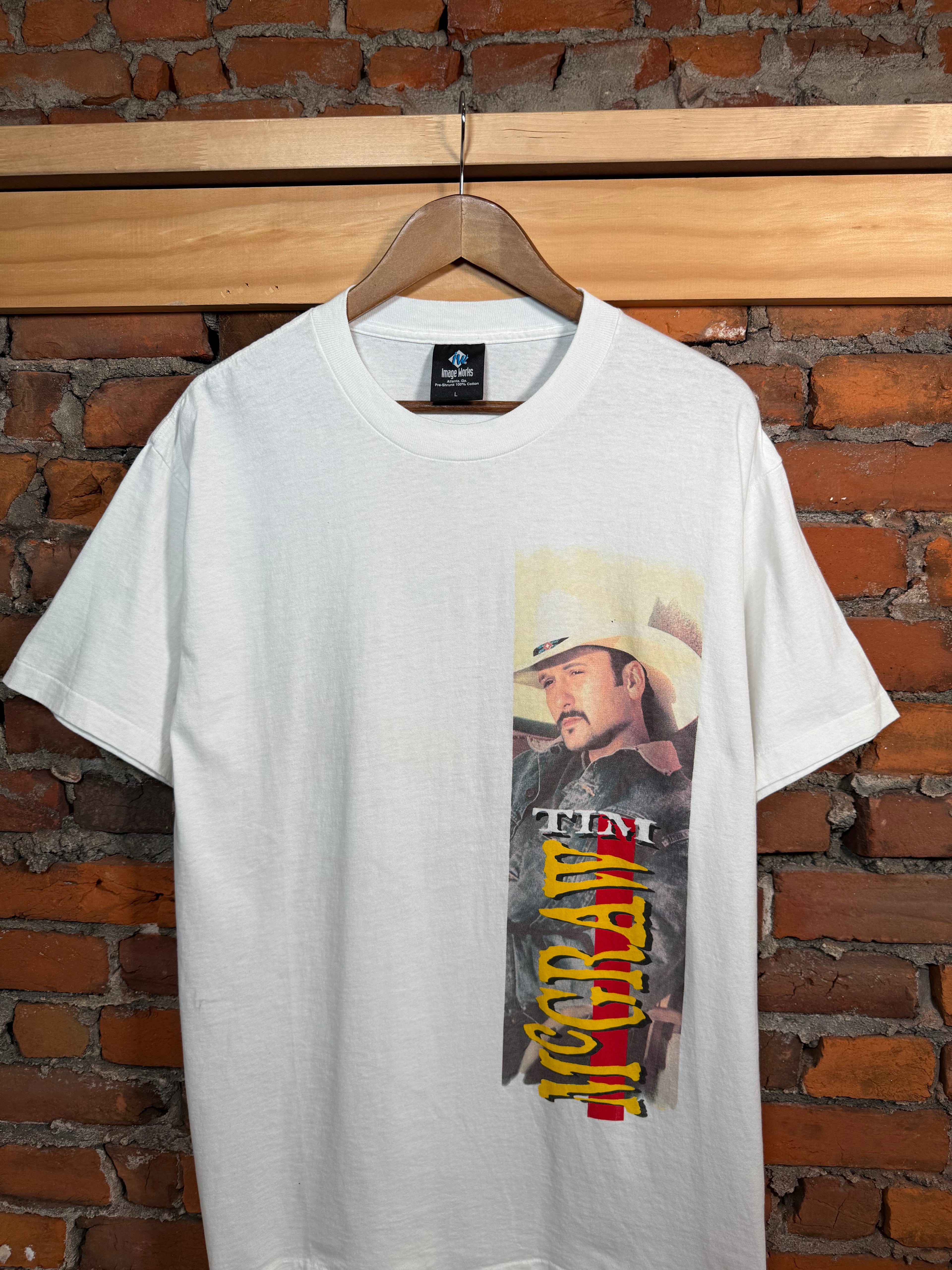 Vintage Tim McGraw Double Sided Concert Tee (L)