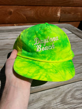 Load image into Gallery viewer, Vintage Neon Dyed Daytona Beach SnapBack Hat
