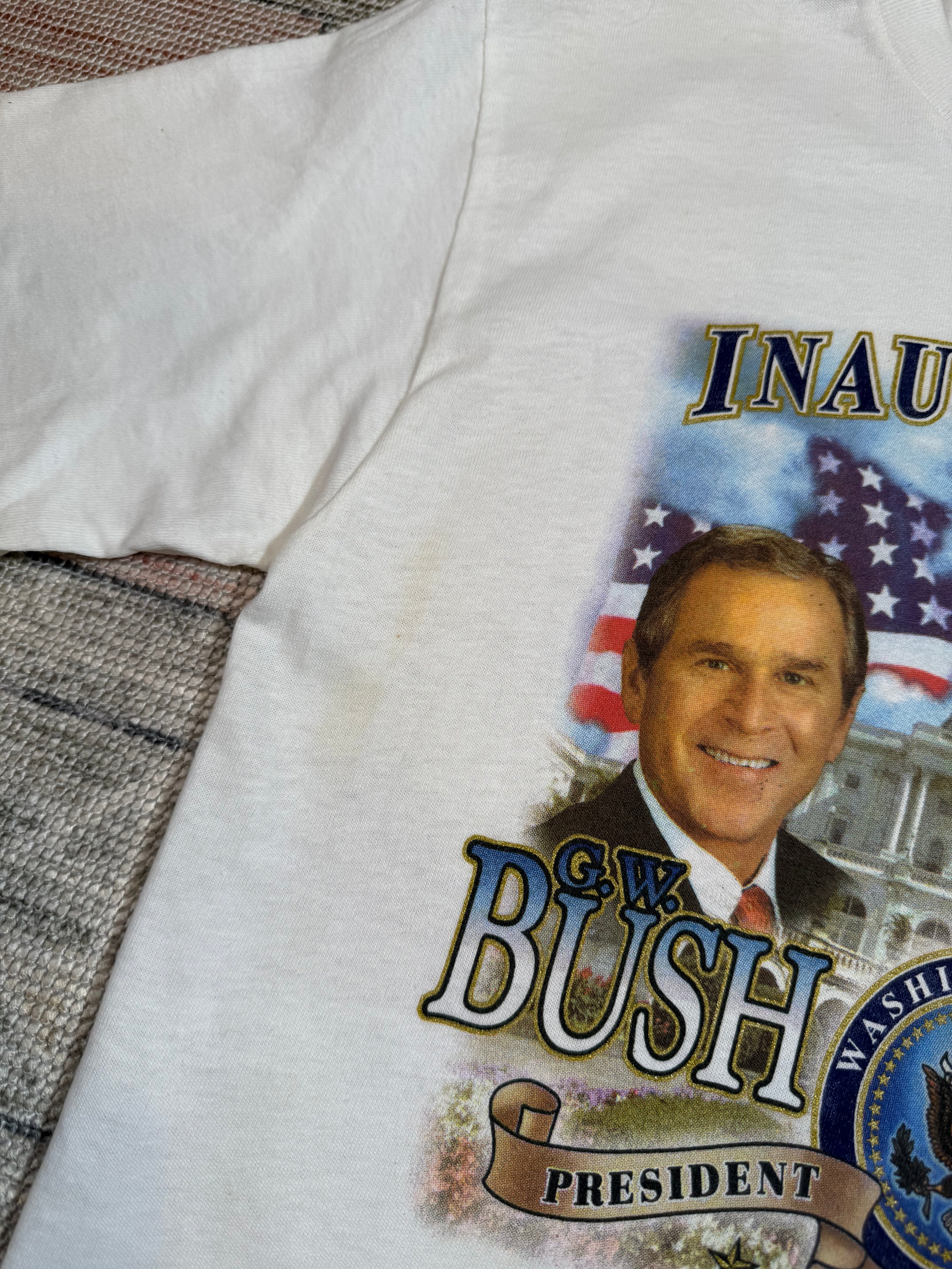 Early 2000s George Bush Inauguration T-Shirt (S)