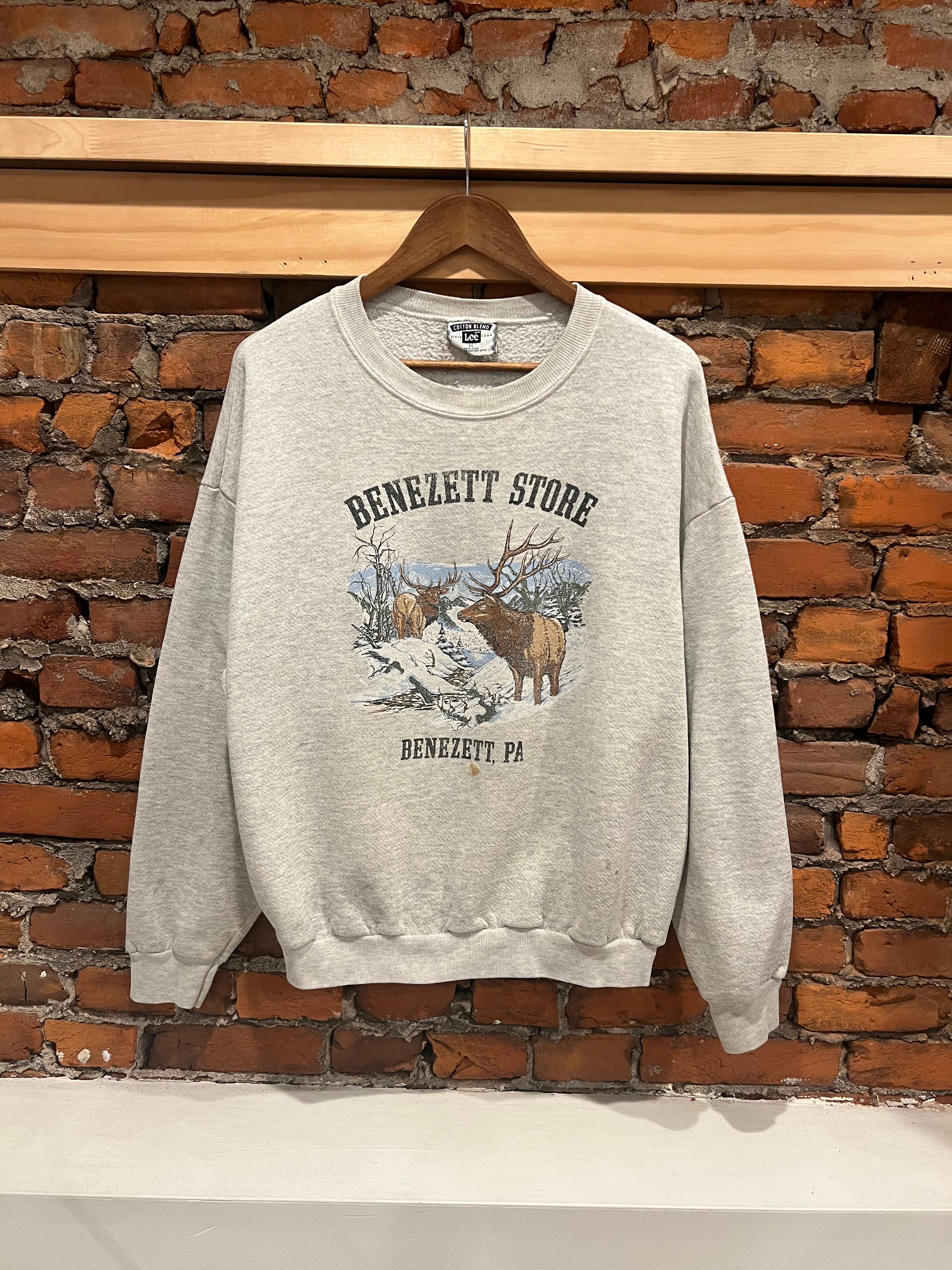 Vintage Benezett Store Elk Crewneck (XL)