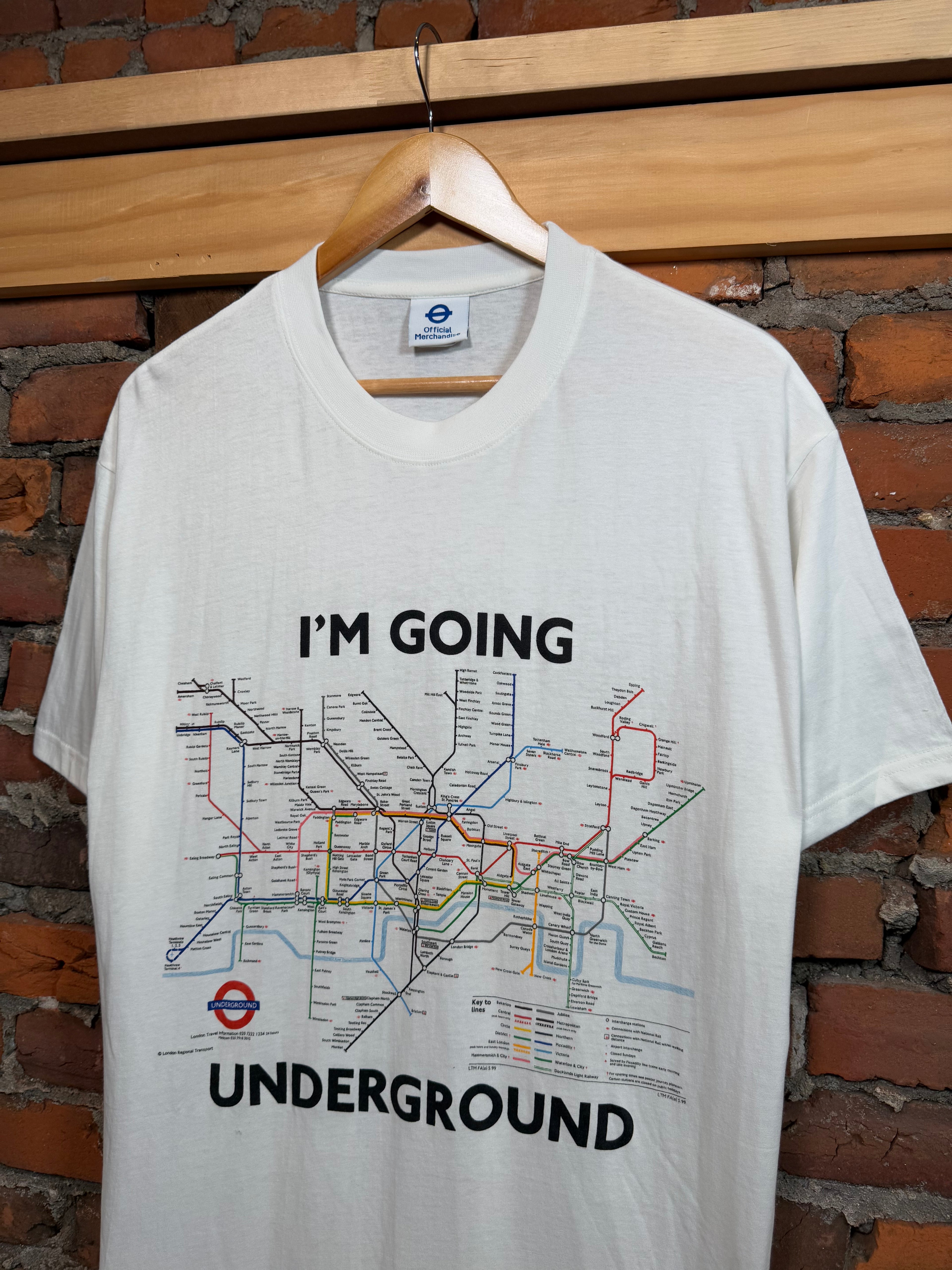 Vintage I’m Going Underground London Shirt (L)