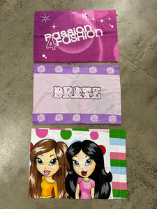 Lot of 3 2000s Bratz Doll Pillowcases