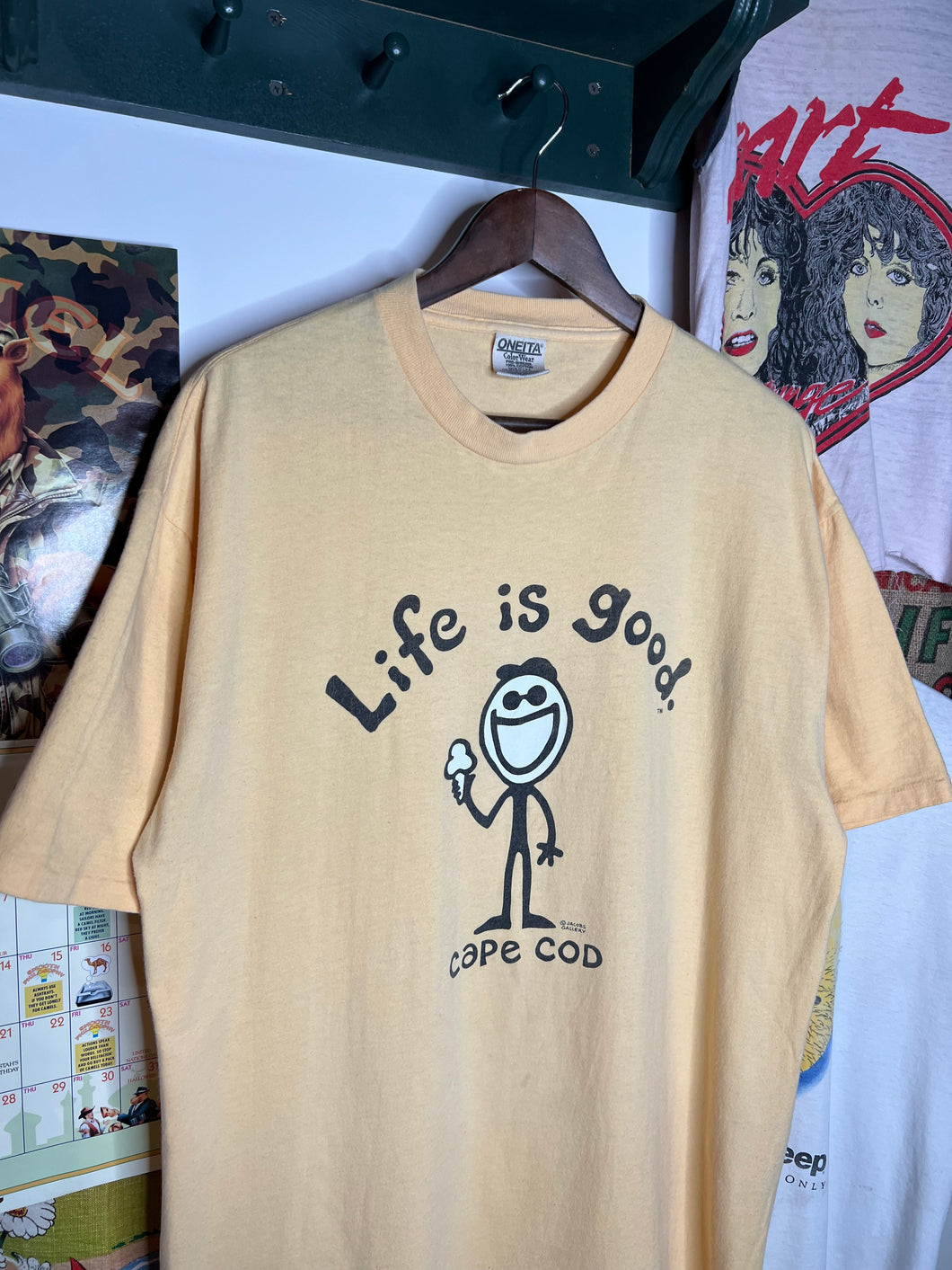 Vintage 90s Life is Good Tee (XL)
