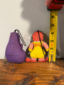Vintage 1981 McDonald’s Plush Bag Charms