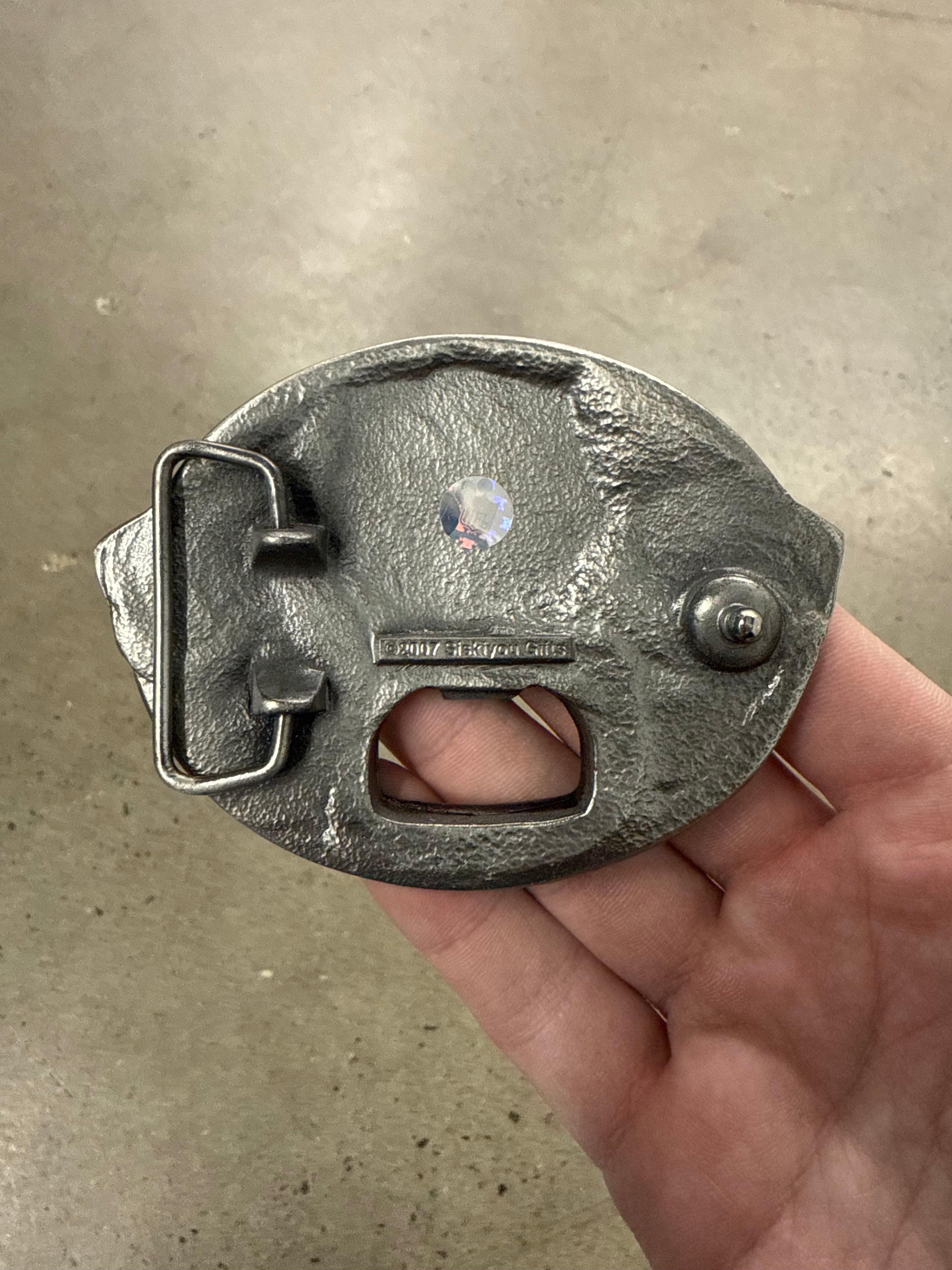 2000s GreenBay Packers Bottle Opener Belt Buckle