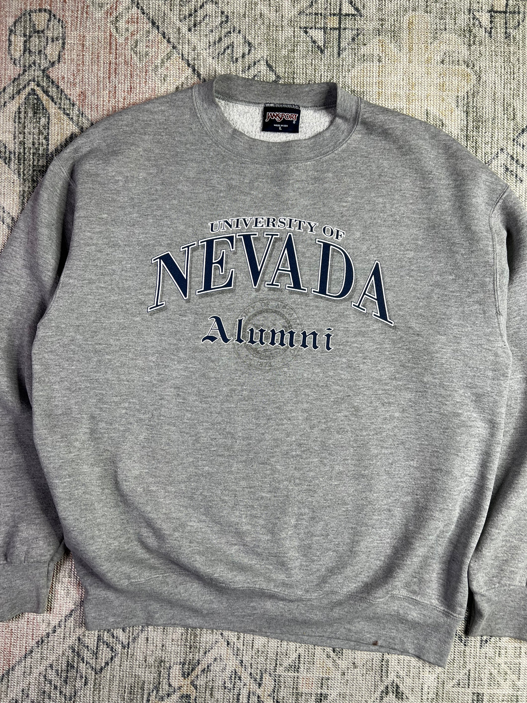 Vintage University of Nevada Alumni Crewneck (L)