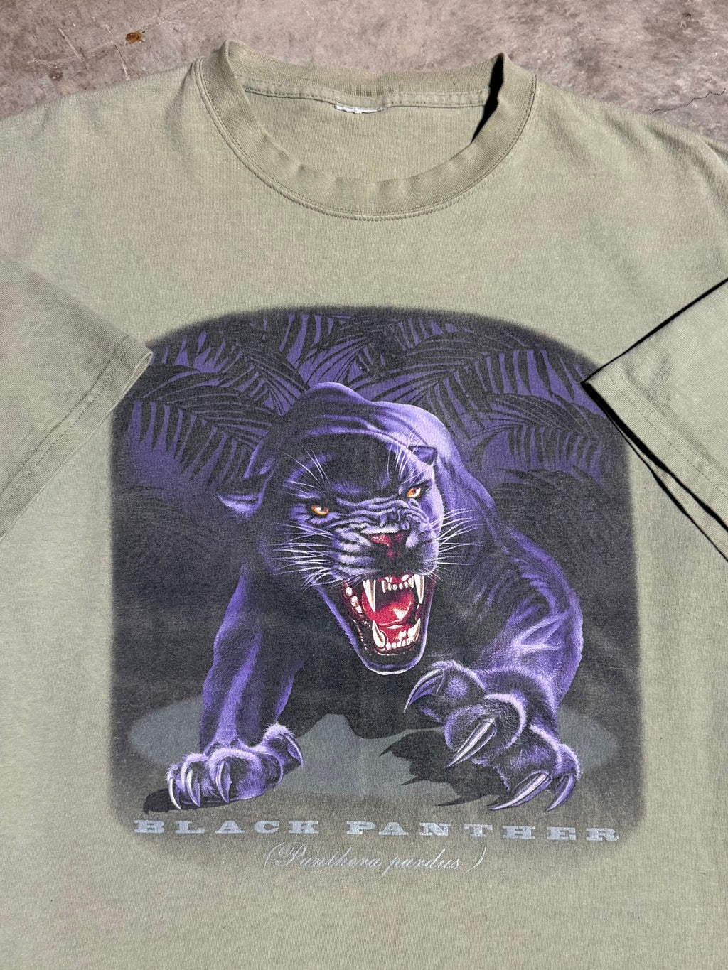 Vintage Black Panther T-Shirt (XL)