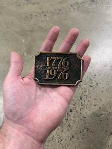 Vintage 1776-1976 United States Belt Buckle