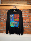 Vintage 90s San Diego Zoo Africa Double Sided Longsleeve (XL)