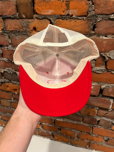 Vintage The Peterson Red Trucker Hat