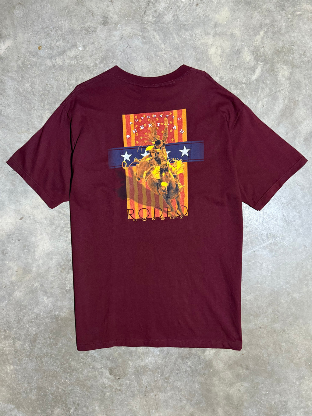 Vintage Wrangler Rodeo Cowboy T-Shirt (XL)