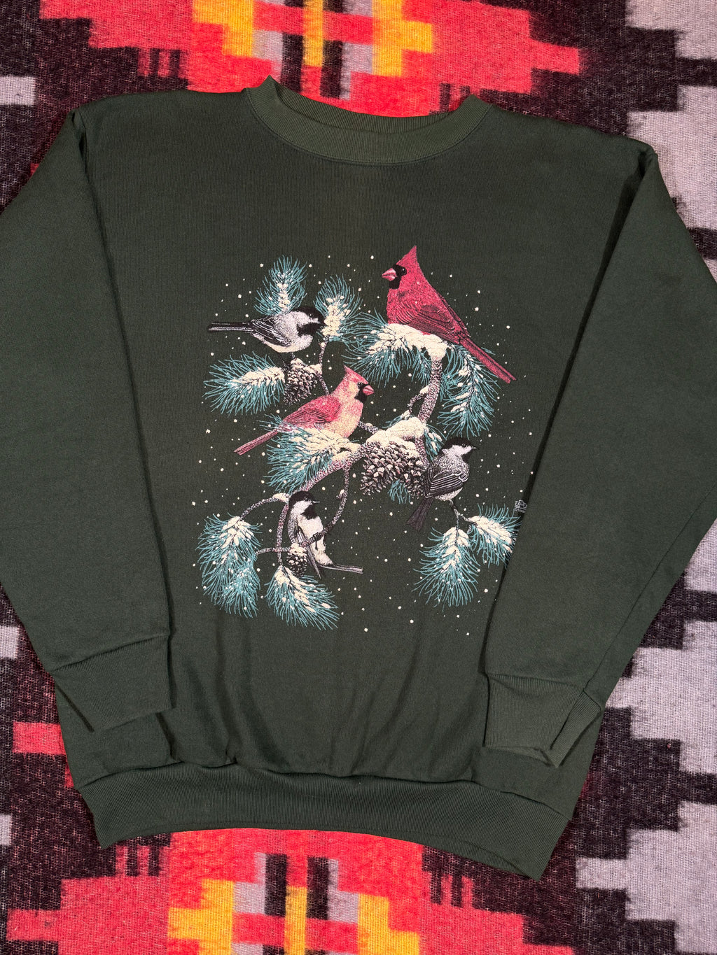 Vintage Snow Birds Crewneck (L)