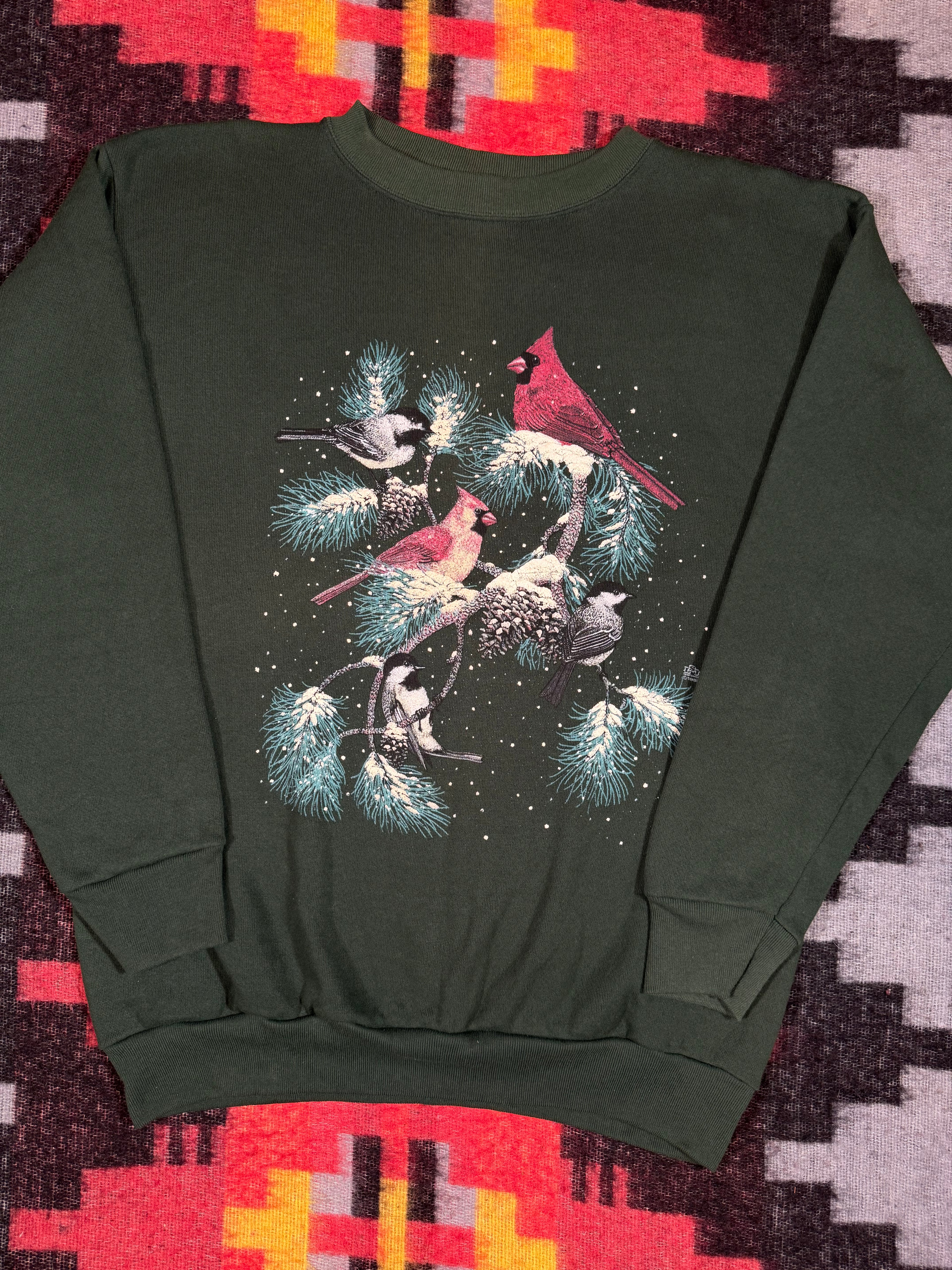 Vintage Snow Birds Crewneck (L)